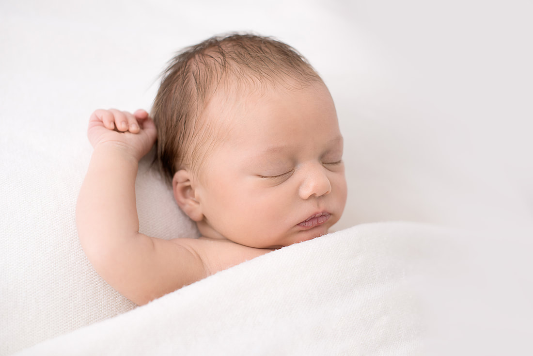 Newborn photography session in Stockport